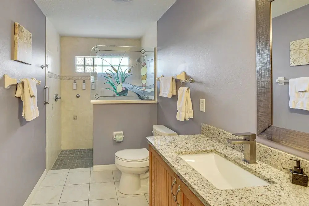 Walk to Beach! Palm Coast Oasis w/ Pool