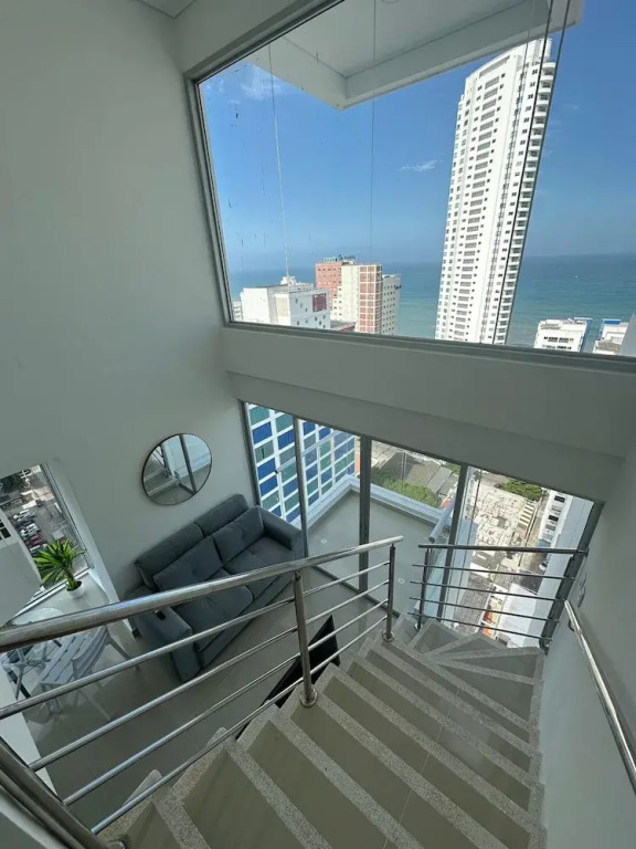 Apartamento loft de 1hab vista al mar