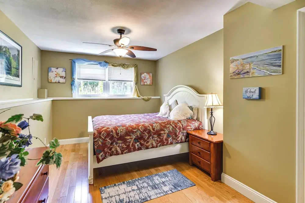 Bright Narragansett Beach Escape w/ Deck & Yard!