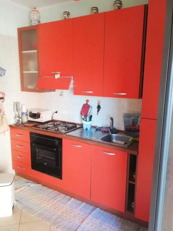 One bedroom appartement with sea view and furnished balcony at Messina 2 km away from the beach