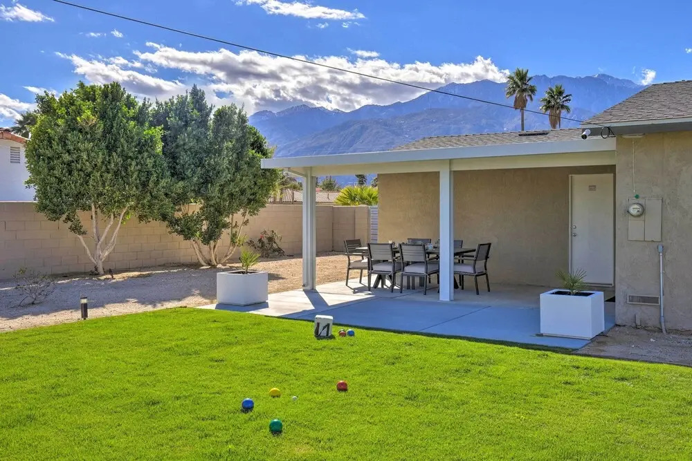 Palm Springs Pad w/ Outdoor Kitchen + Views!