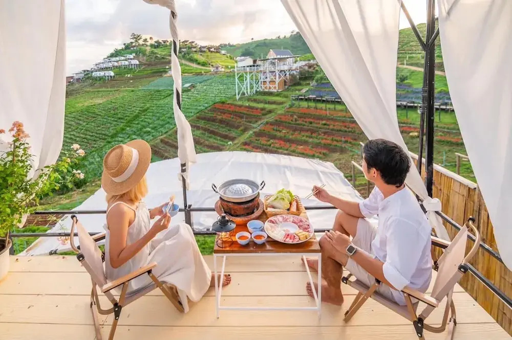 ภูวินคาเฟ่ โฮมสเตย์ Phuwin Homestay Monjam