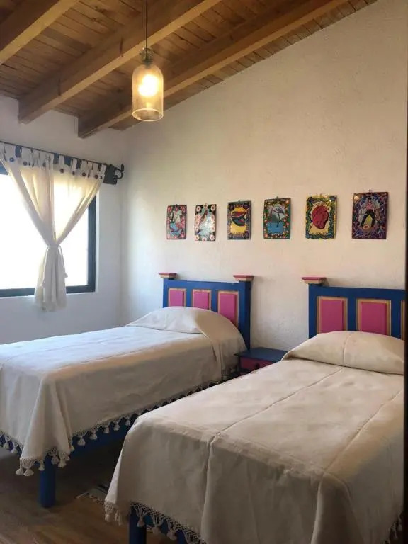CASA FRIDA, Casa p/6 pax Centro Tequisquiapan