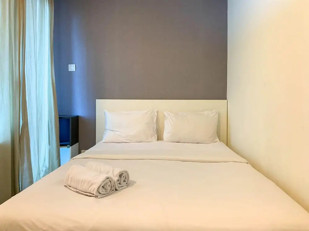 2Br Apartment With Queen Bed (Single Bed X2) At Gp Plaza
