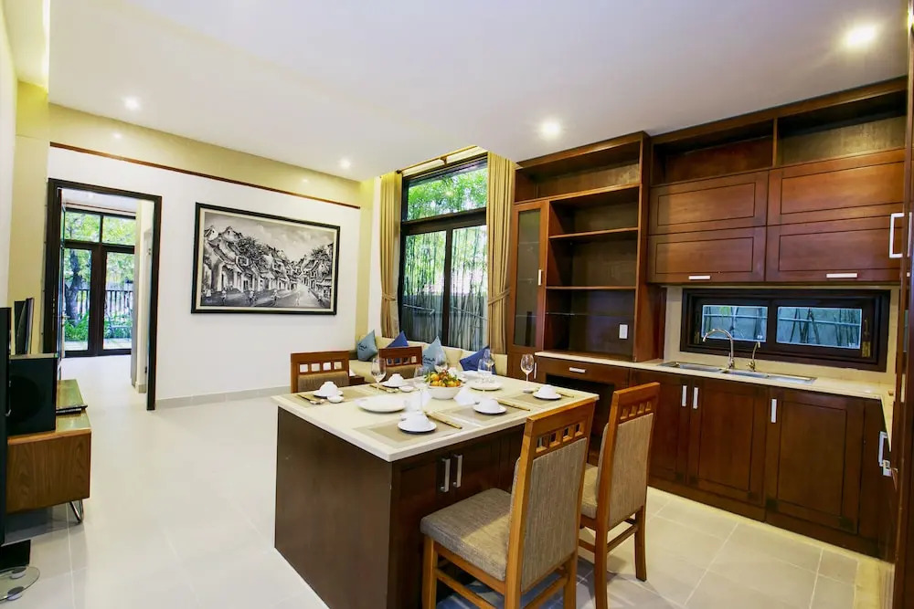 Azumi 02 Bedroom on Ground Floor Apartment Hoian With a Full Kitchen Facilities