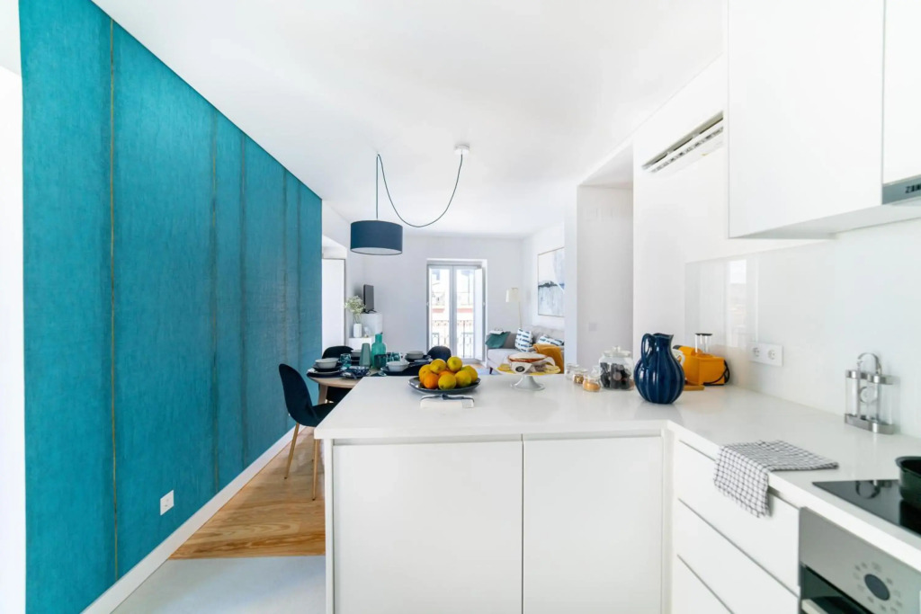 Blue by the River 2 - elegant two-bedroom in Santos