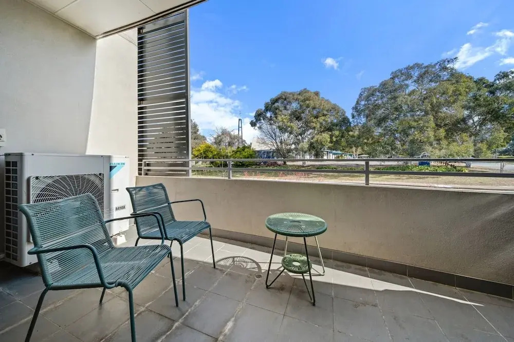 Tranquil Apartment in Green, Well Connected Suburb