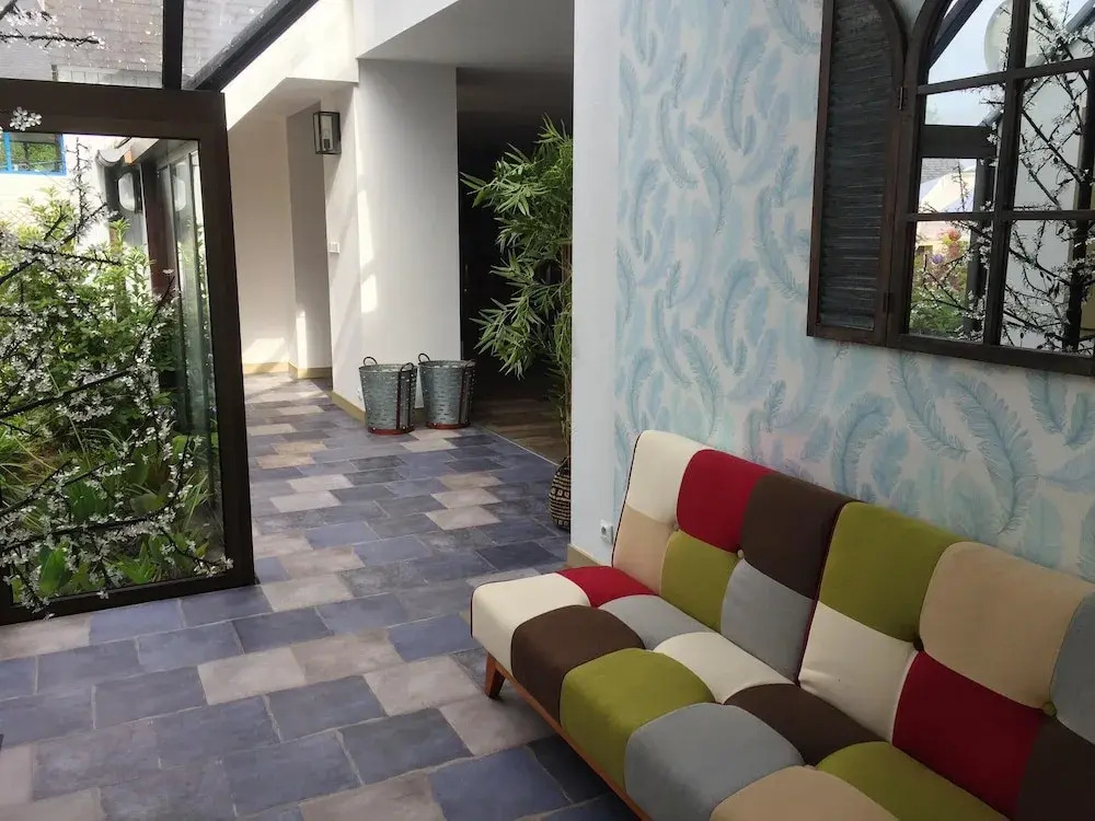 House With 3 Bedrooms in Saint-hernin, With Furnished Garden and Wifi