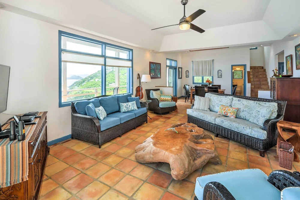 St Thomas Cliffside Villa with Pool & Hot Tub
