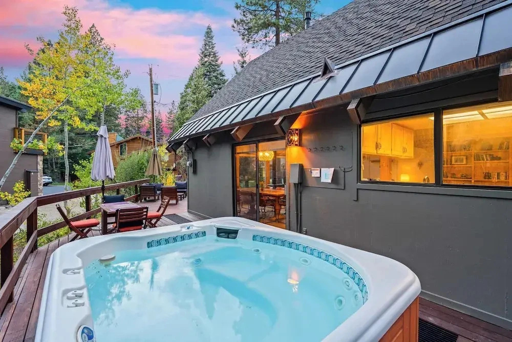 Classic A-frame Cabin w/ Hot Tub + Deck & Easy Access Near Ski + Lake Summit Haven by Avantstay