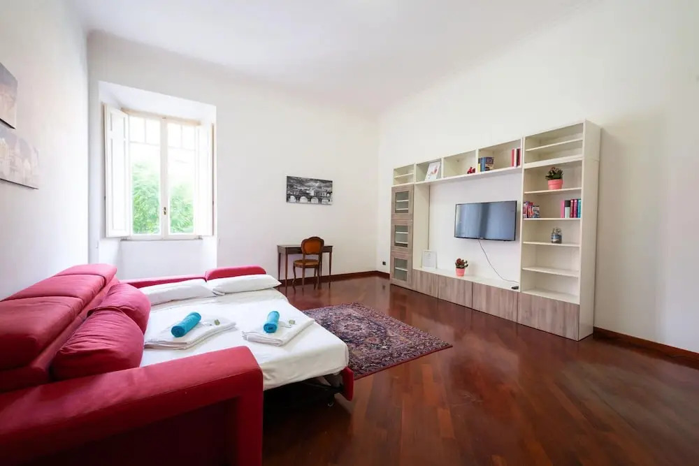 Casa Aosta in Rome With 1 Bedrooms and 1 Bathrooms