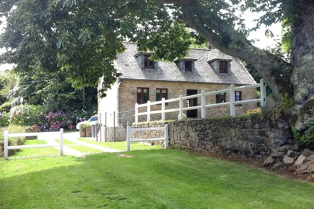 Stone House in Brittany Near Sandy Beach