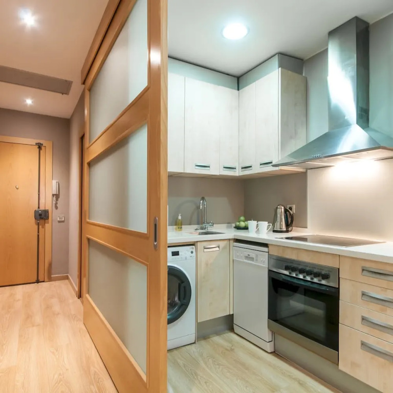 Paseo DE Gracia Modernist Apartment TWO BED TWO Bath By Myrentalhost