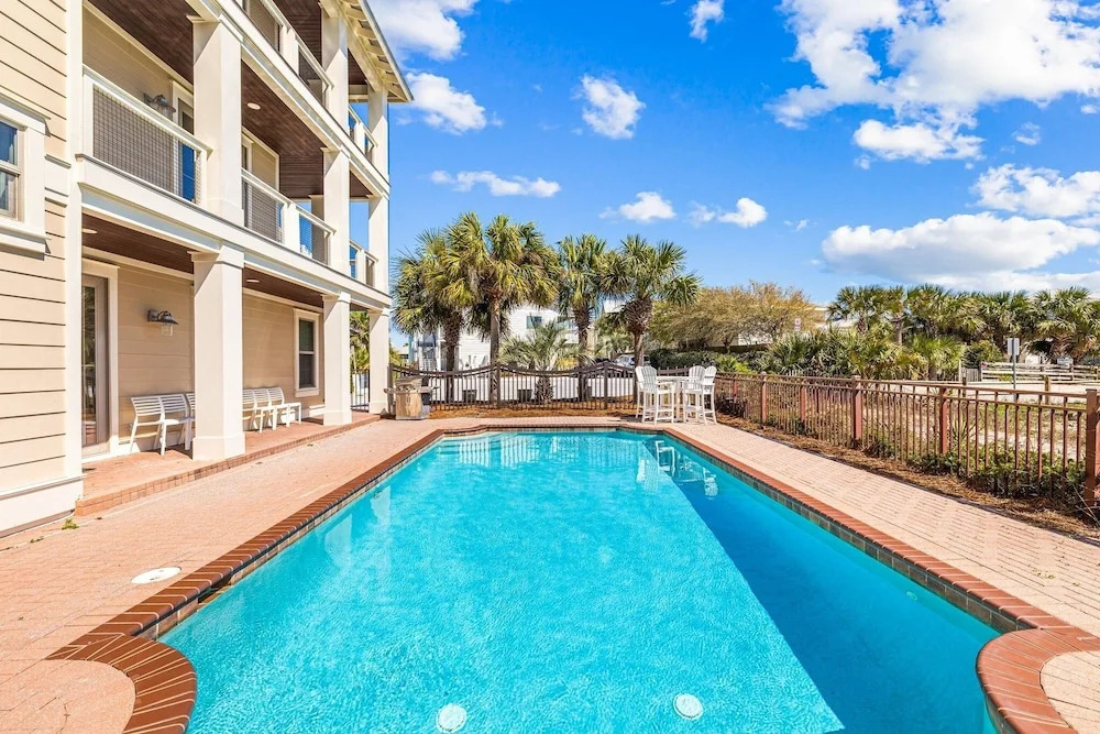 Beach Views, Private Pool, Recently Remodeled - Steps To The Beach! 7 Bedroom Home by RedAwning