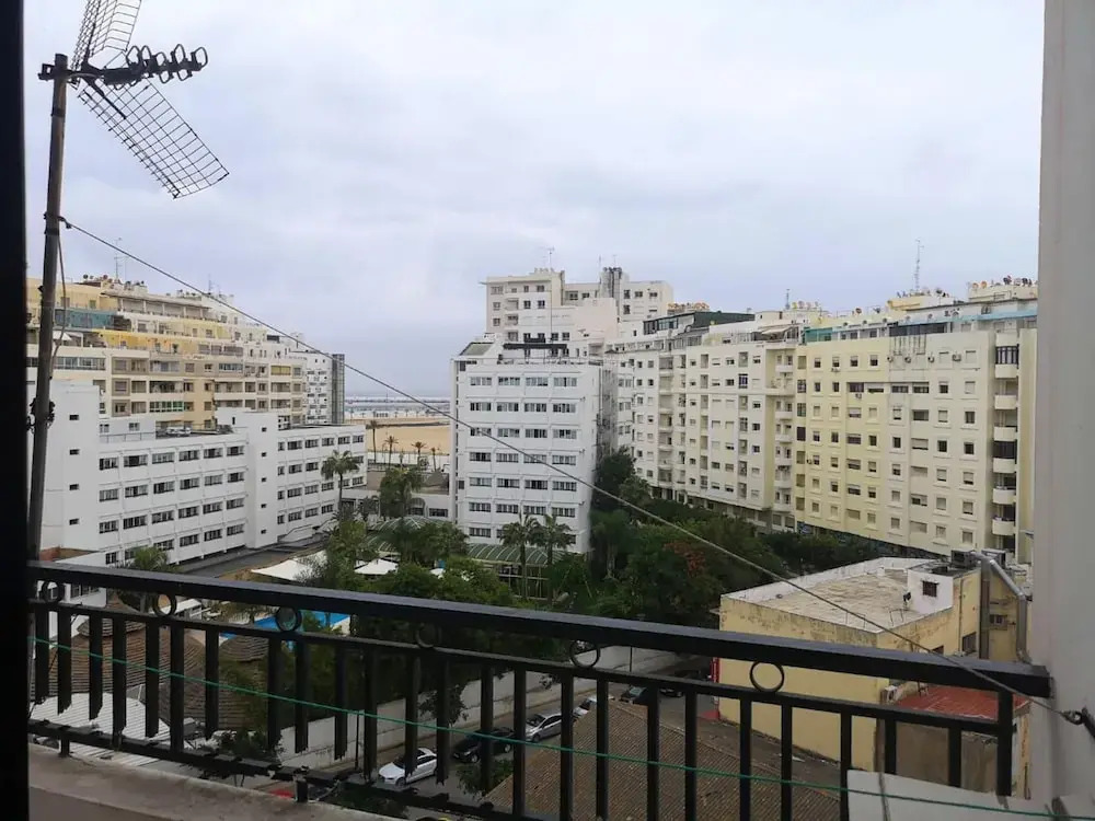 Apartment With 2 Bedrooms in Tangier, With Wonderful sea View and Balcony