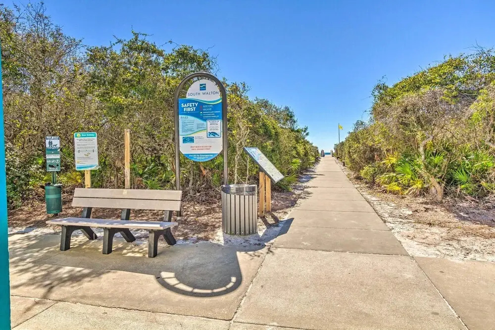 Half Mi to Inlet Beach: Home w/ Grill & Fire Pit