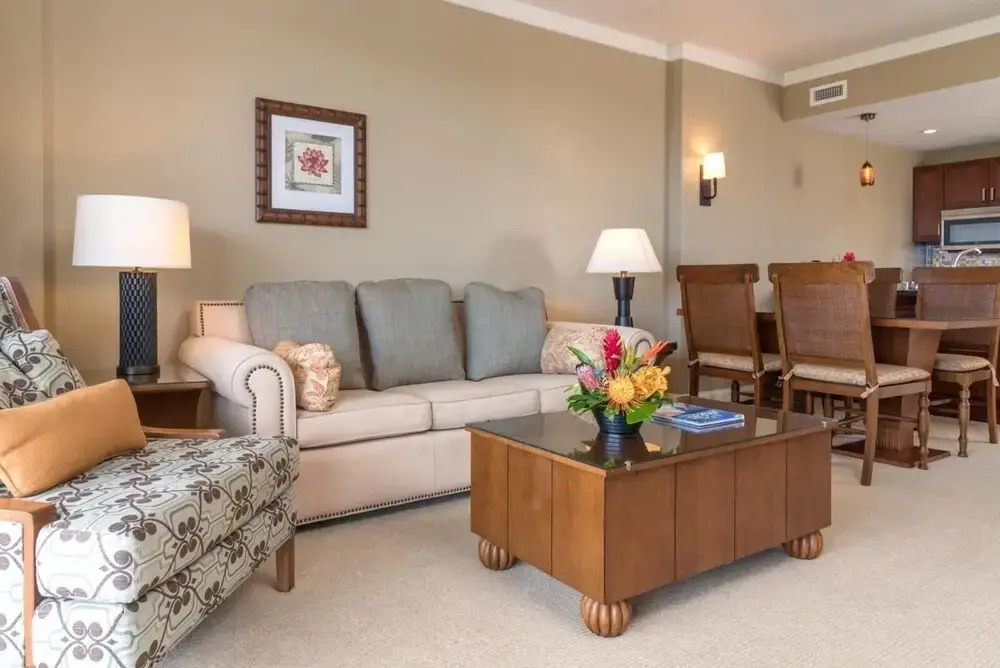 K B M Resorts- Hkk-524 Tropical 1bdrm, Private Balcony, Volcano Views, Alfresco Dining!
