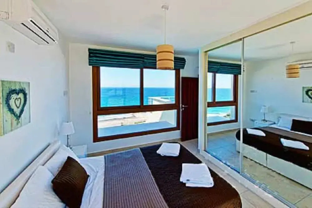 Coordinates are : 35.3480640, 33.5800703, Seacliff Villa, North Cyprus
