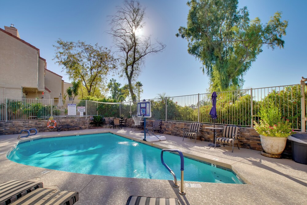 First-floor Condo w/ Golf Course Views & Pool!