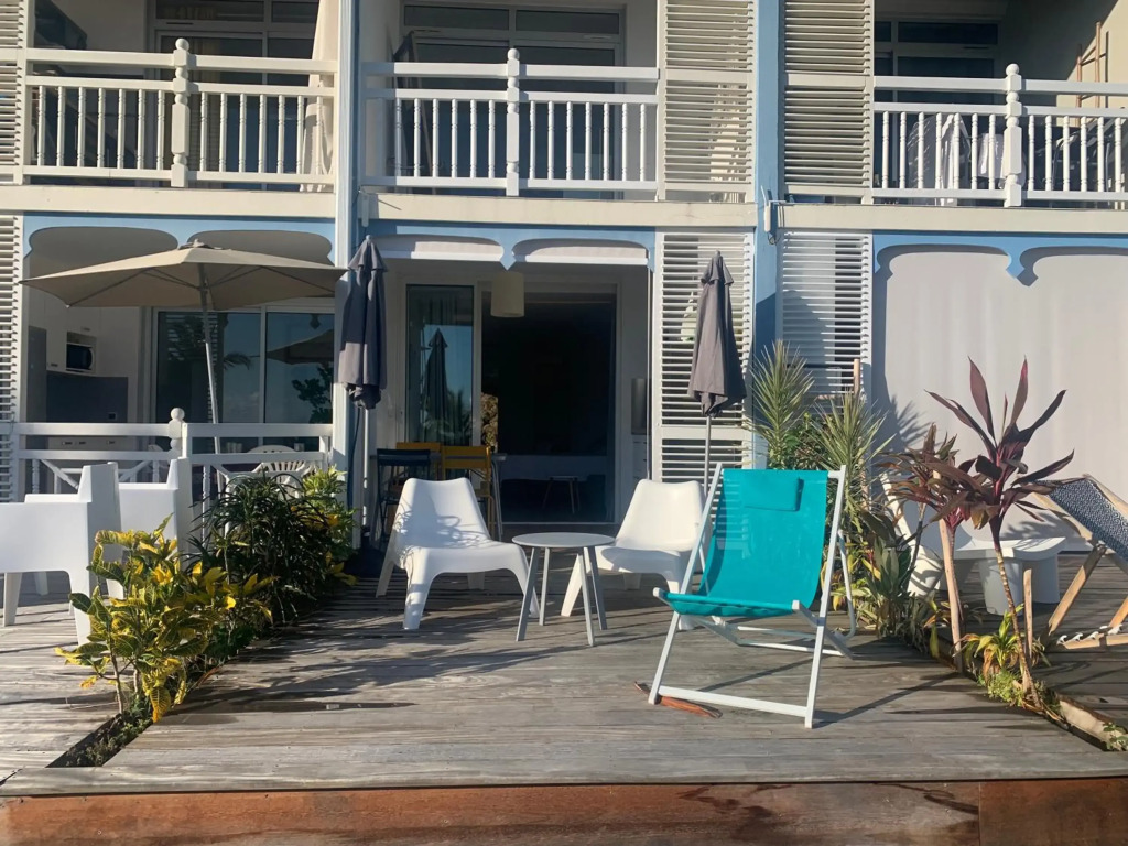 Studio "Ti Joyau", vue mer, piscine, classé Tourisme 4 étoiles