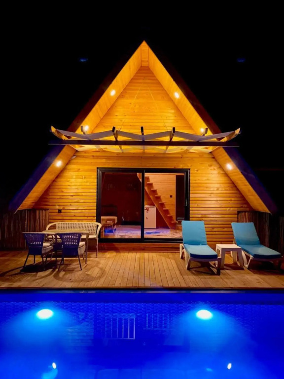 Bungalow With Private Pool Garden BBQ in Fethiye