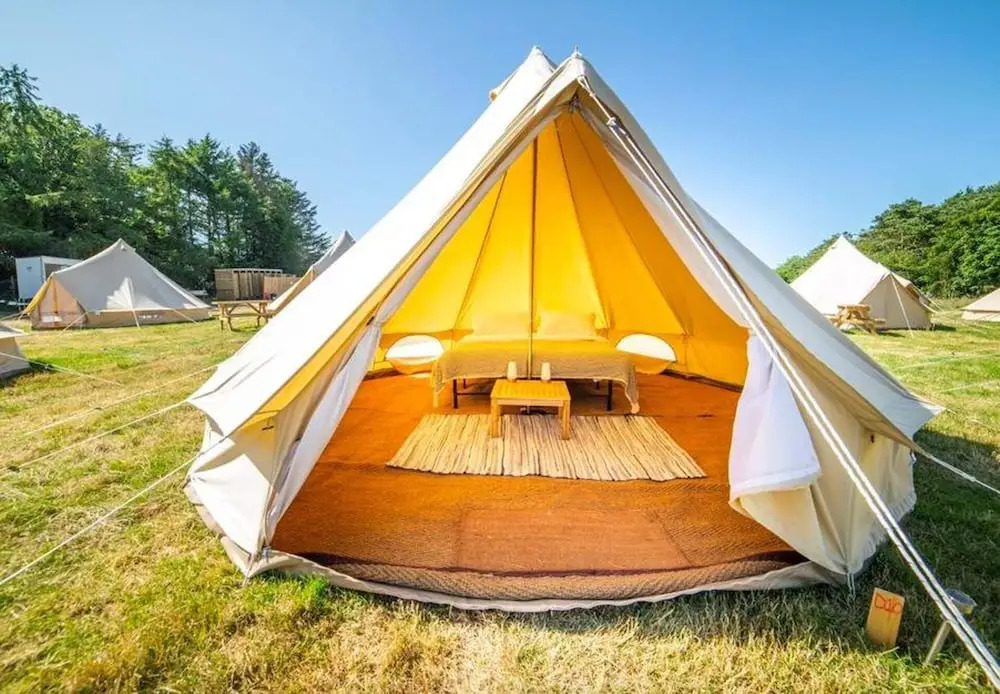11 'bellatrix' Bell Tent Glamping Anglesey