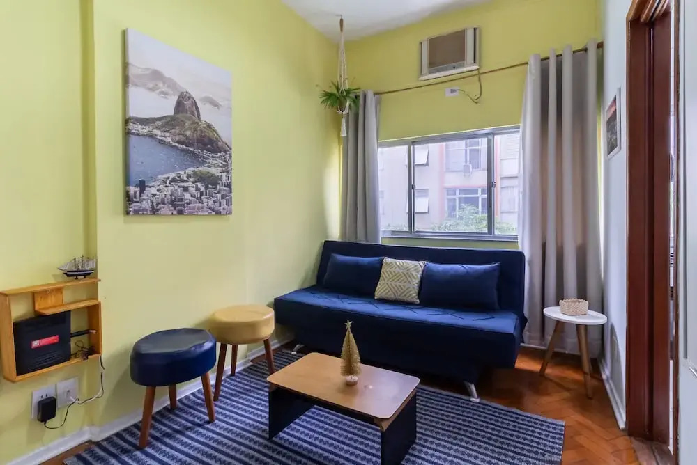 Flat in Copacabana 9 Minutes From the Beach Stc202