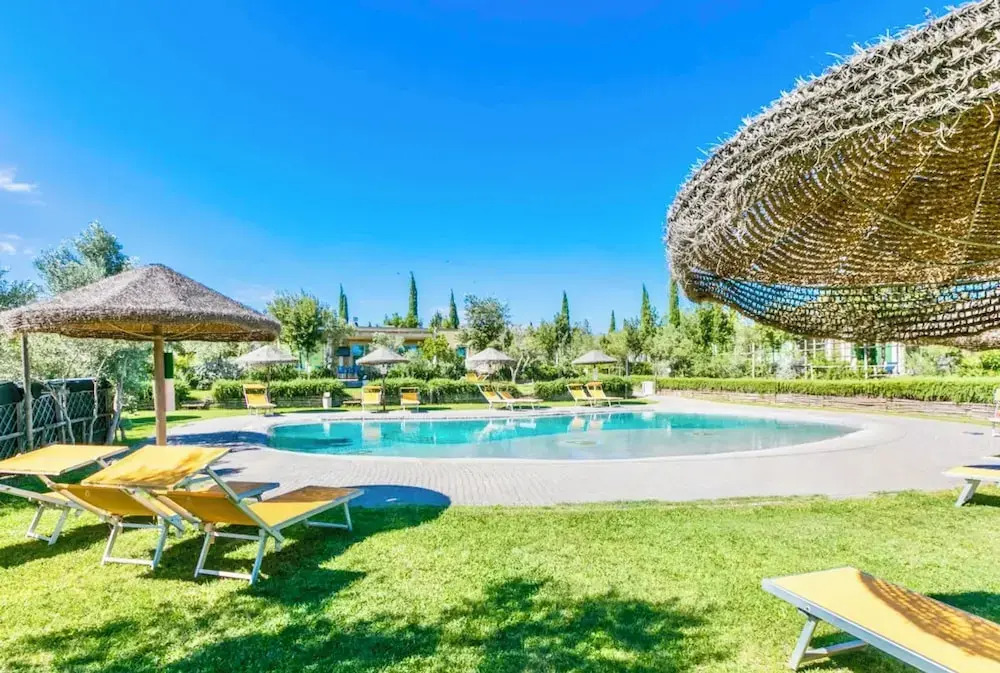 Green building - residence with swimming-pool in Cecina