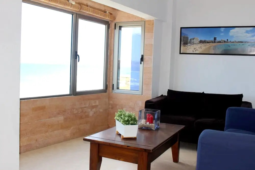 Apartment With 3 Bedrooms in El Agujero, With Wonderful sea View and Wifi - 10 m From the Beach