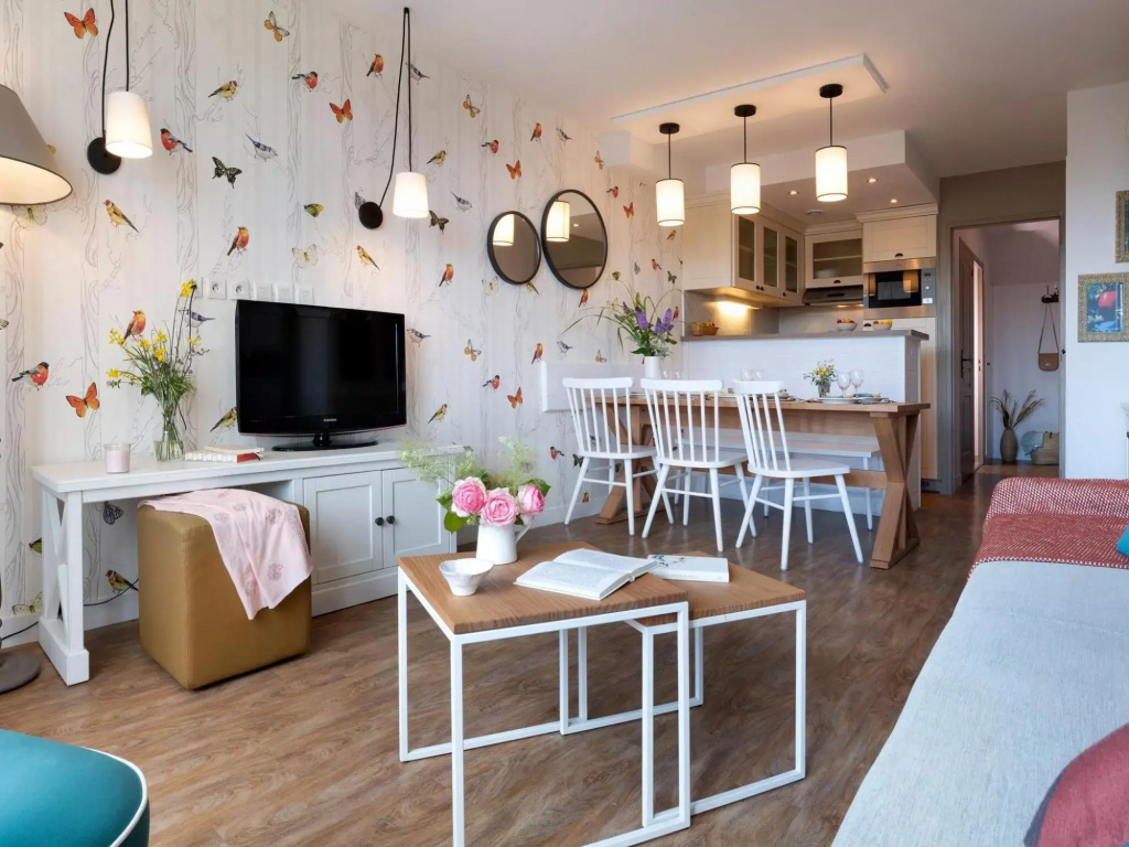 Apartment in Residence & Spa With Common Pool and Sauna, Houlgate