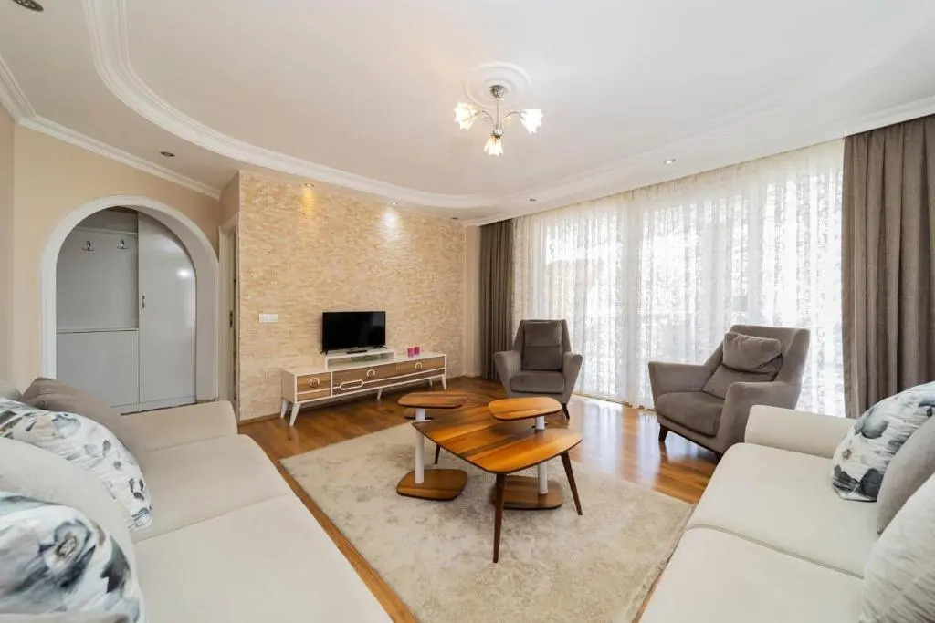 Lovely Flat With Shared Pools in Alanya