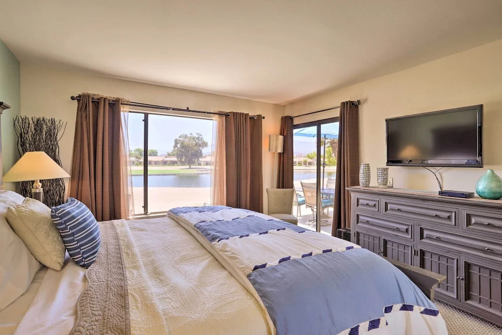 Patio, Grill + Resort Perks: Palm Desert Home