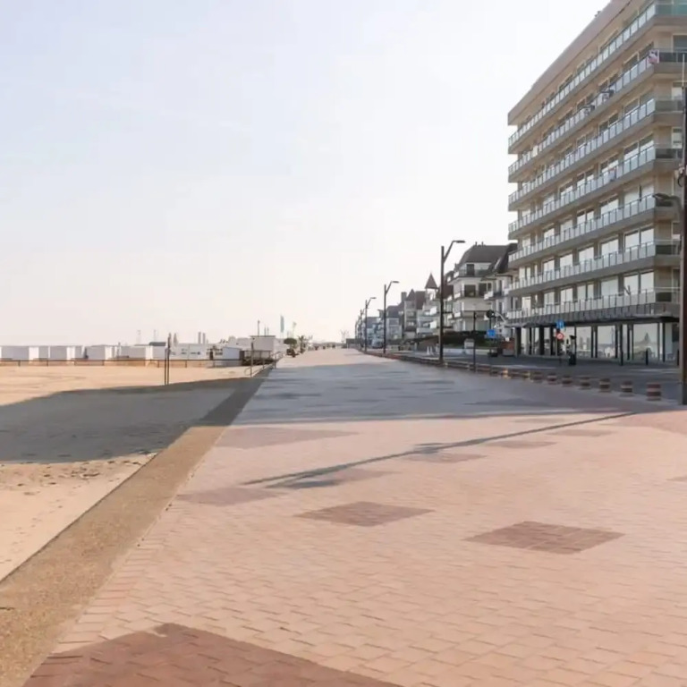 Apartment in Het Zoute with Sea Views