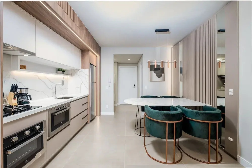Duplex Design em Jurerê, Garagem e Churrasq JPR211