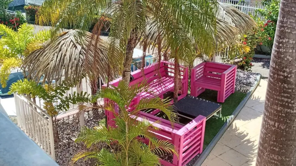 Appartement d'une chambre avec piscine partagee et wifi a Sainte Anne a 1 km de la plage