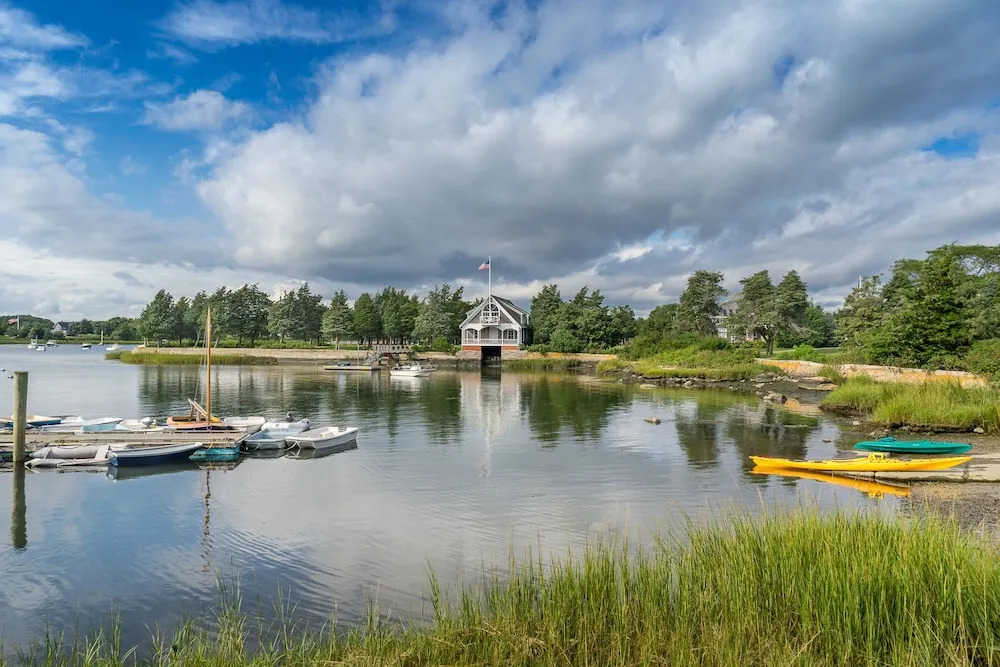 Scenic Bourns Pond 4 Bedrooms 2 Bathrooms Home