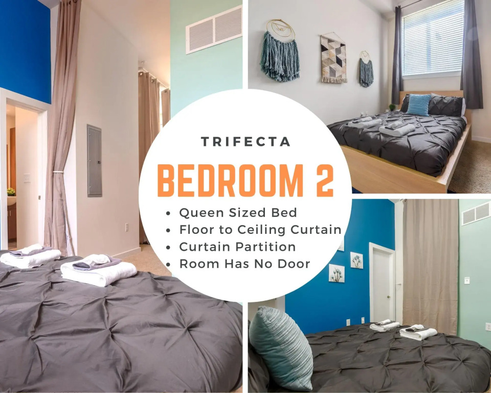 2 Bedroom Hip Apartment, Free Parking & Wifi