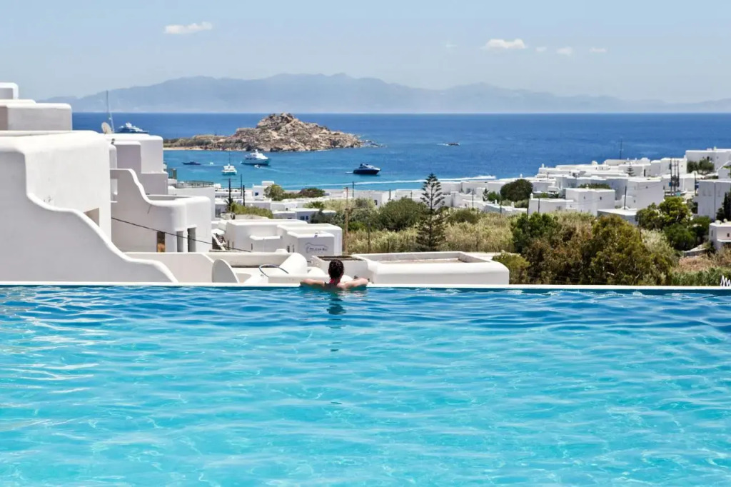 Mr and Mrs White Mykonos