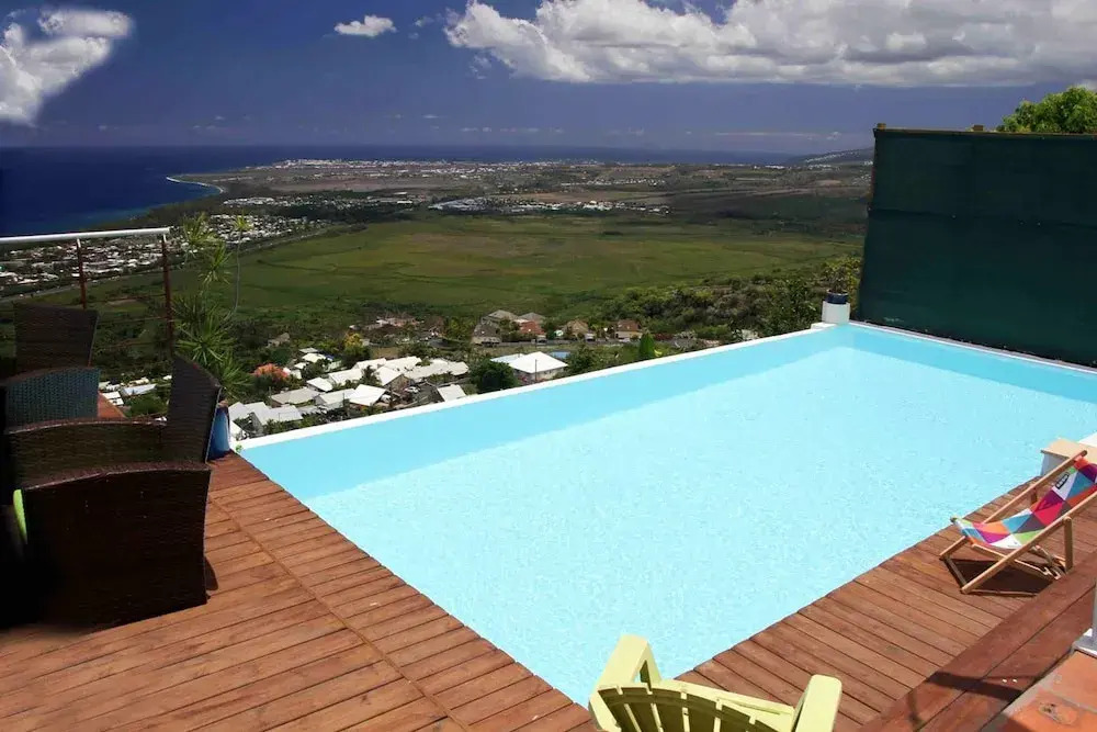 Villa With 5 Bedrooms in Saint-paul, With Wonderful sea View, Private Pool, Furnished Terrace