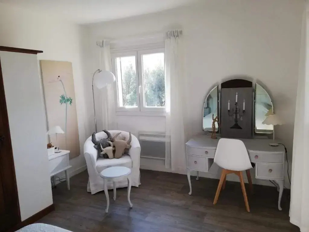 Chambre lumineuse, calme absolu