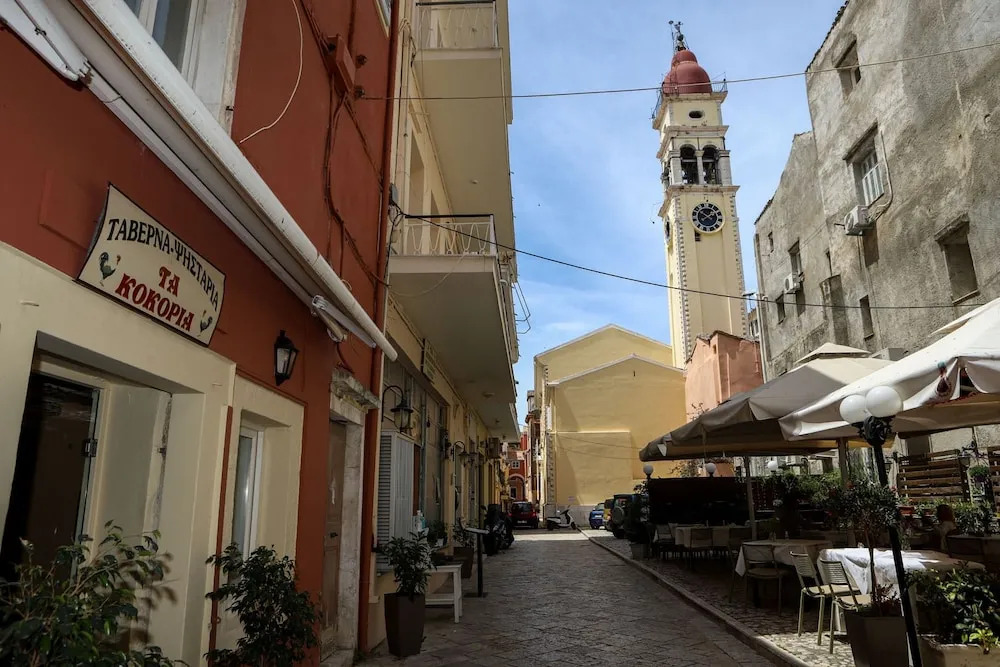 Corfu Town Twin Studios- Liston area