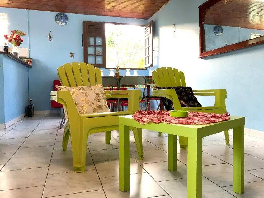 House with 2 Bedrooms in Le François, with Wonderful Sea View, Furnished Garden And Wifi - 6 Km From the Beach