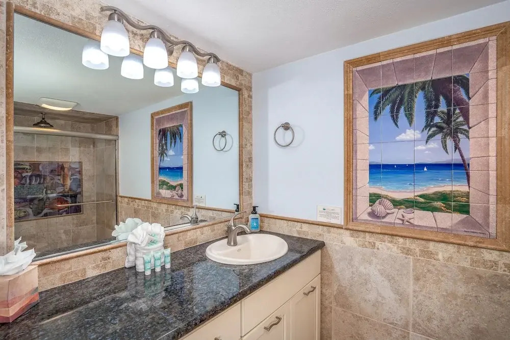 Kamaole Sands 3-406 - Modern Kitchen, Large Lanai, Enclosed Private MB, Split AC