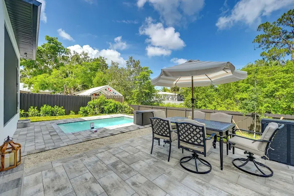 Walk to Celebration Park: Naples Home w/ Pool!
