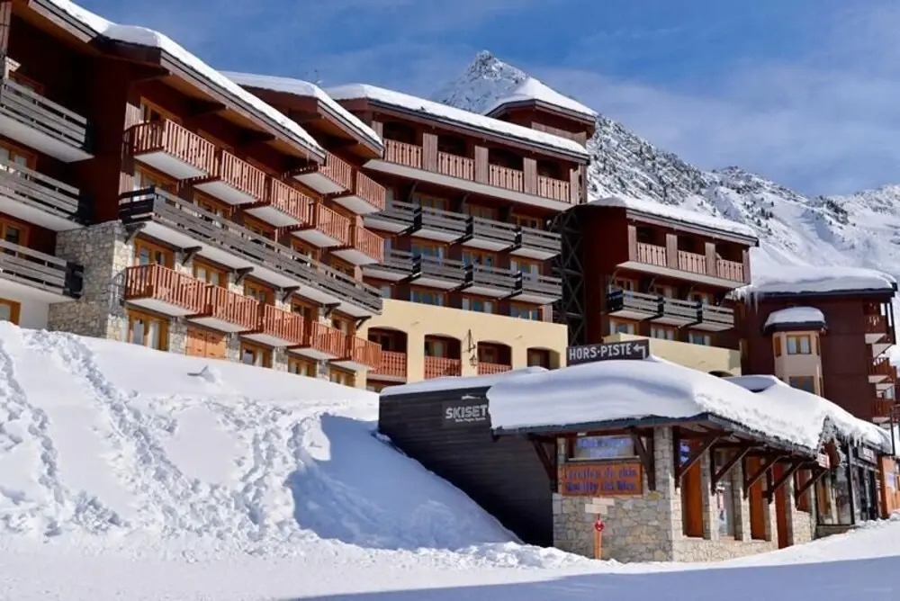 Belle Plagne 3 Rooms Apartment 6 People of 36 m2, on the Slopes And105