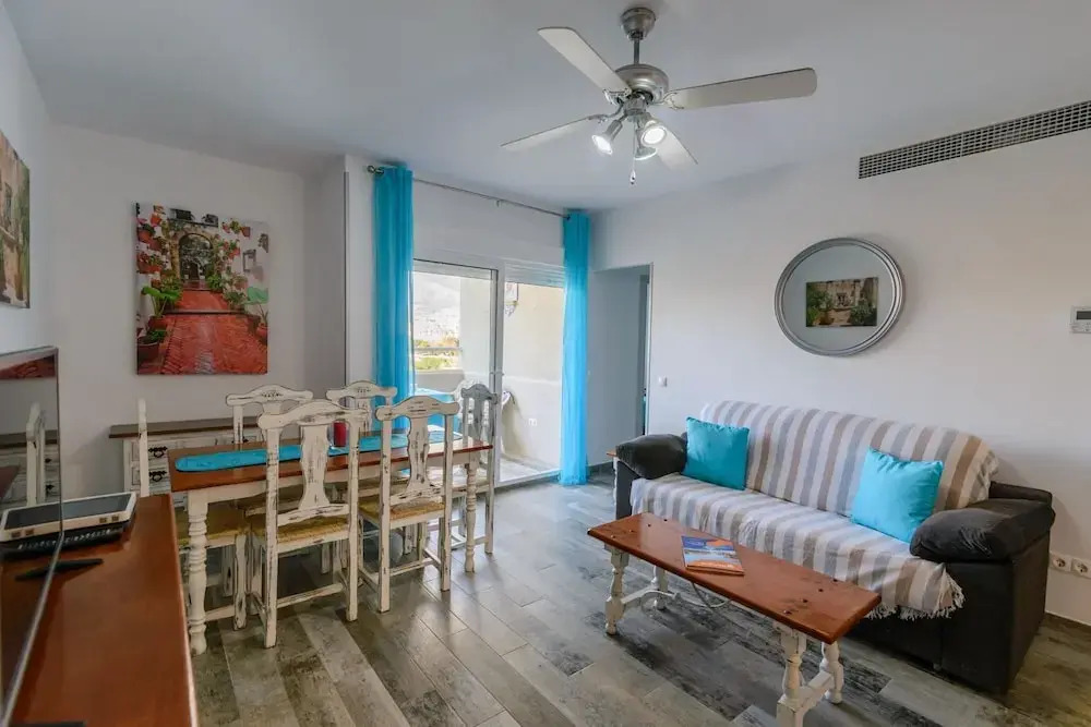 Benal Beach 907 - First Line Beach 2BR Apartment in Benal Beach Resort with Water park.