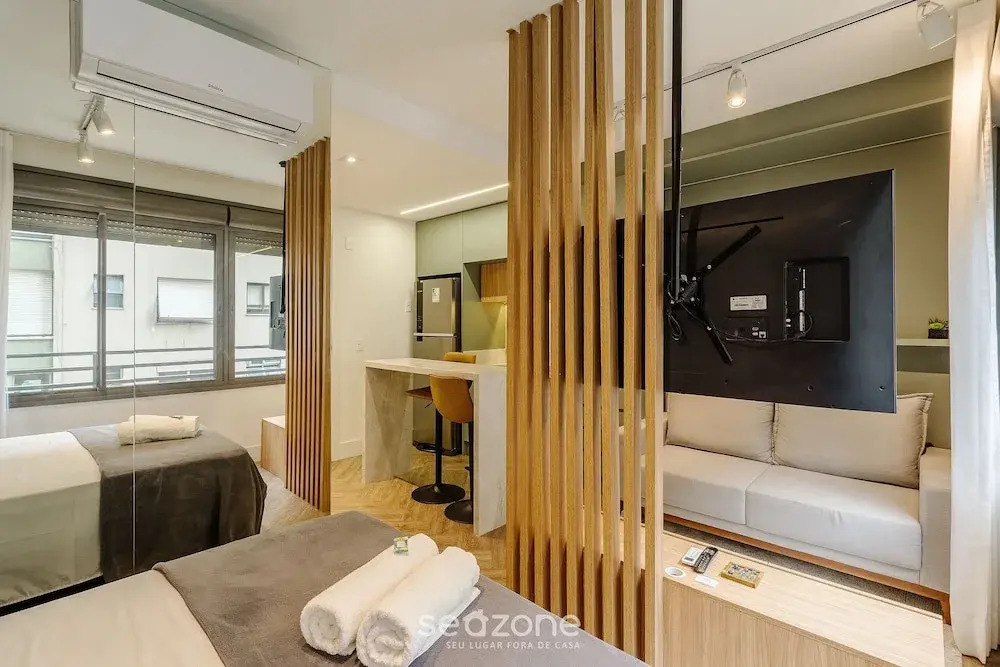 Studio in Building With Swimming Pool in Porto Alegre - JRE