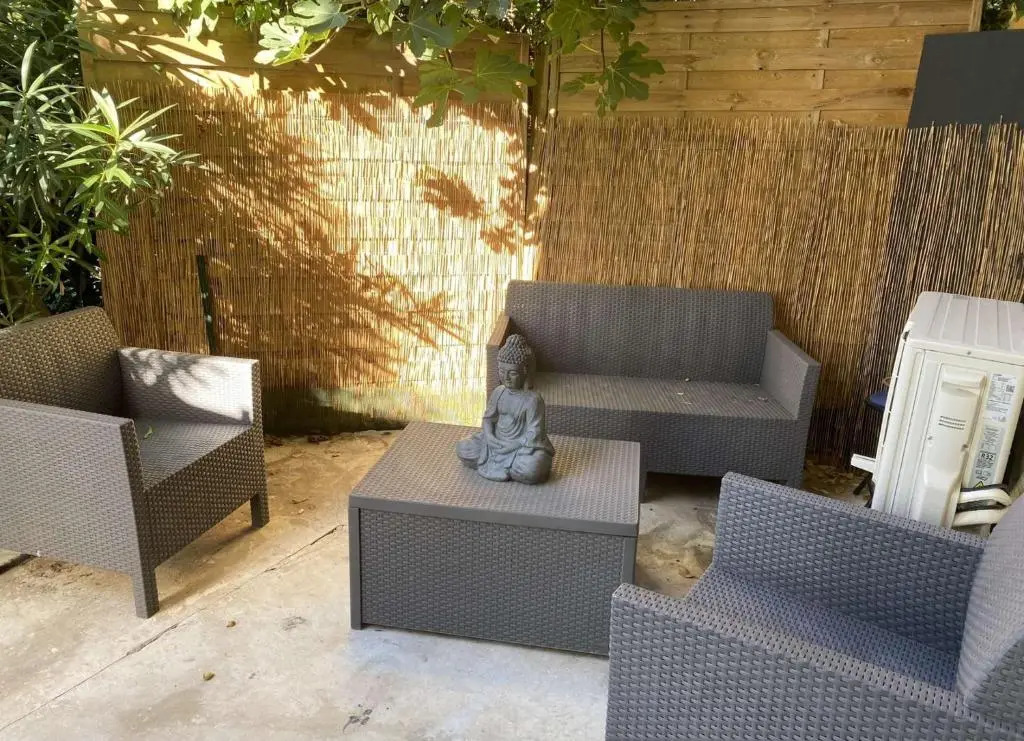 Lumineux T1, terrasse de 15m2 vue mer-Sanguinaires