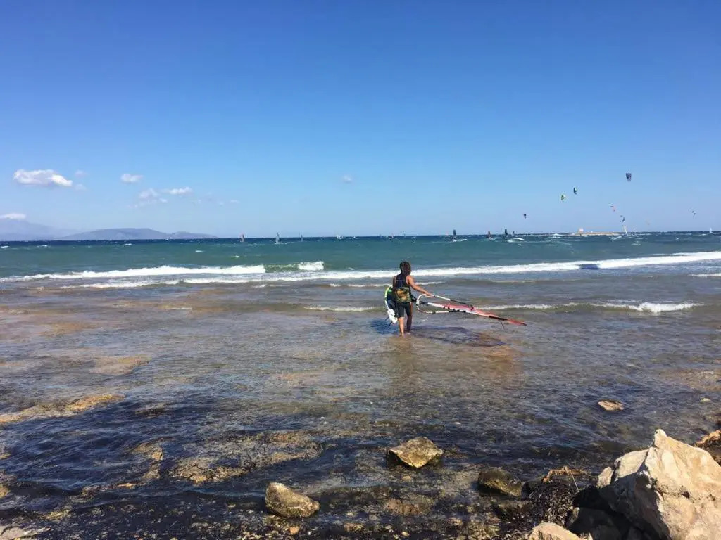 Athens windsurfing, Artemida Loutsa, Seaside Apartment