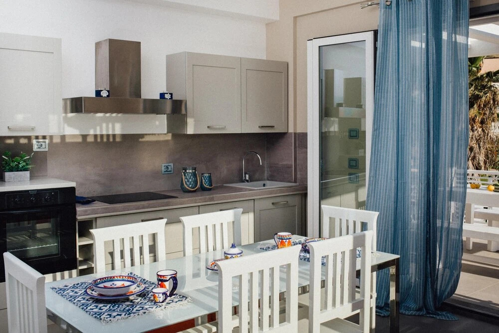 Apartment With one Bedroom in Balestrate, With Wonderful sea View, Enclosed Garden and Wifi - 100 m From the Beach